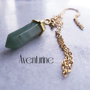 Green Aventurine necklace- Boho